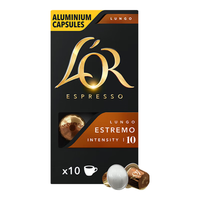 L'OR咖啡胶囊 阿拉比卡豆 法国 lor适用小米 雀巢Nespresso咖啡机 埃斯萃莫 效期至26年1月 5.2gx10粒/盒