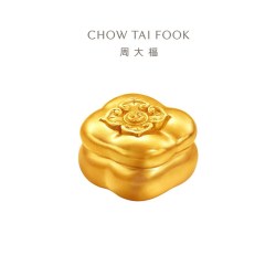 周大福 传承系列事事如意柿子黄金工艺摆件计价IF2152  10.01g 手工费0元