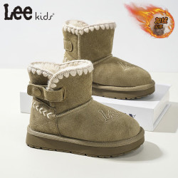 Lee 童鞋  儿童加绒雪地靴