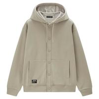 GIORDANO/佐丹奴 加绒保暖 男士连帽卫衣