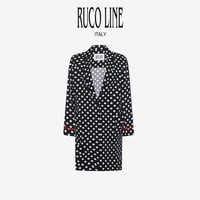 RUCOLINE Ruco Line 如卡莱 女士中长款波点西装外套 RB21H385