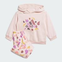adidas/阿迪达斯 印花 女童运动套装