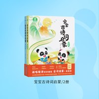 宝宝巴士古诗词音乐绘本3-4岁国学汉字启蒙盒识字儿童认知绘本书