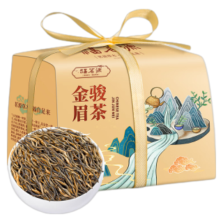 福茗源FUMINGYUAN TEA 金骏眉 茶叶红茶 2023新茶浓香型蜜香红茶金俊眉礼盒装250g