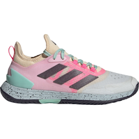 阿迪达斯（adidas）网球鞋男专业吴易昺同款adizero Ubersonic 5透气防滑耐磨运动鞋 【Ubersonic 4.1】IF0445粉/青 41