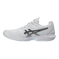 ASICS亚瑟士网球鞋男专业运动鞋训练鞋SOLUTION SPEED FF3舒适耐磨 【白灰色】1041A438-101 43.5