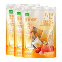 金晔无添加剂益生元山楂条陈皮风味袋装水果条果干果脯蜜饯小零食 金晔八珍山楂条 135g*3袋