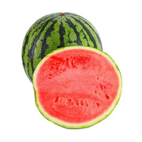 值友专享、今日必买：京鲜生 无籽麒麟大西瓜 1粒装 7-9斤 生鲜水果