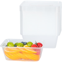 temeiJu 特美居 TMJ-654 一次性快餐盒 1L 50套