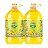 金龙鱼 不油腻轻年 玉米油4L*2桶非转基因物理压榨