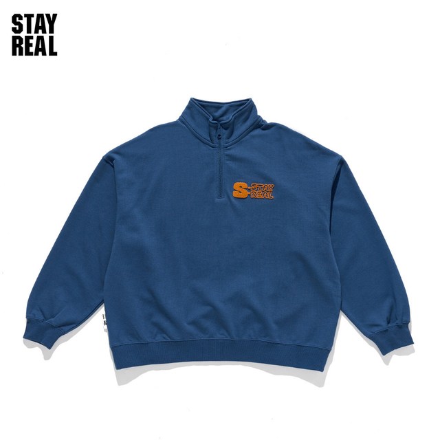 STAYREAL 立领 男女卫衣 SS24005