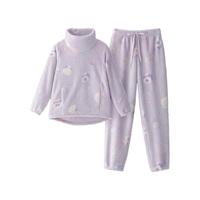 蕉内绒绒520H睡衣女珊瑚绒加绒加厚保暖冬季家居服