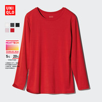 优衣库 HEATTECH圆领T恤/长袖保暖衣内衣478938 478940