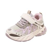 ABCKIDS ABC KIDS童鞋儿童棉鞋2026冬季保暖男女童运动鞋 米粉 26 内长约16.8cm