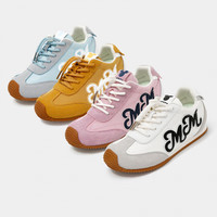 迪士尼 软底复古慢跑鞋