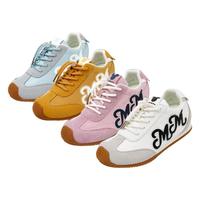 迪士尼（Disney）童鞋米奇女童运动鞋秋季新款儿童鞋男童户外百搭软底复古慢跑鞋 粉紫 35 内长22.5cm推荐脚长22.0cm