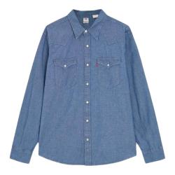 Levi's 美式复古长袖牛仔衬衫
