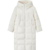 Semir 森马 陈都灵同款丨森马超级植物羽绒服女长款保暖外套防水