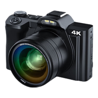 彩族（CAIZU）数码照相机入门级微单复古单反4800万像素照相机ccd4/5K高清便携拍录一体 4K款标配 32G内存卡