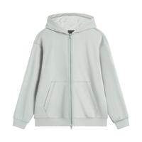 李宁(LI-NING)CF溯 × 见龙在野丨卫衣款24刺绣宽松开衫连帽运动上衣 溶溶月-3 S