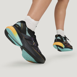 adidas ADIZERO BOSTON 13新年款超轻玻纤柱专业竞训跑鞋阿迪达斯   黑色/闪光蓝/碳黑   38.5