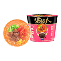 Uni-President统一 汤达人 番茄牛肉面 桶面 134g*12桶
