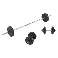 DECATHLON 迪卡侬 哑铃/杠铃套装 8600005 黑色 50kg