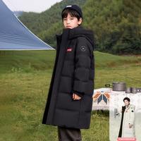 鸭鸭羽绒服 鸭鸭 儿童羽绒服2025年男女童中长款外套