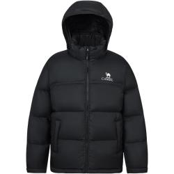 骆驼 火山2.0羽绒服男王俊凯同款冬季加厚保暖短款面包外套M13CR07066K M13CR07066K 暗夜黑/暗夜黑