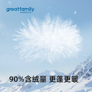 歌瑞家女童长款羽绒服2025冬三防面料保暖时尚百搭连帽防寒外套 紫色