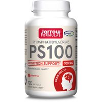 Jarrow FORMULAS PS100磷脂酰丝氨酸软胶囊 增强记忆力 100mg 120粒