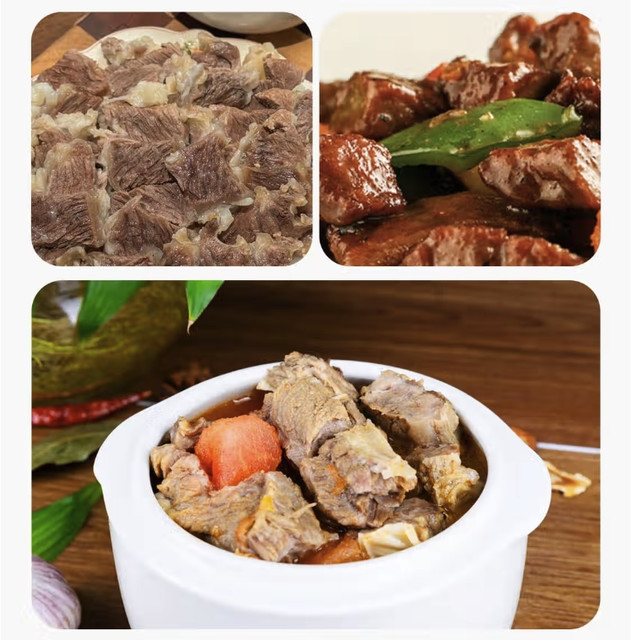 今日必买、京东百亿补贴：京东超市 进口原切牛胸部肋条 500g*4