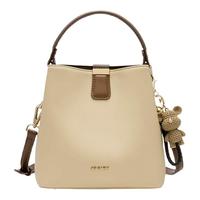 卓诗尼 女款包包2025高级感斜挎大容量水桶包手提包巨好看女包