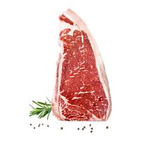 顶诺厚切战斧牛排新鲜雪花牛肉眼肉烤肉食材 安格斯小战斧牛排+酱刀叉