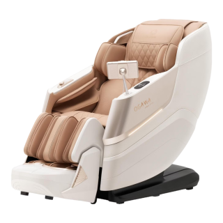 移动端、京东百亿补贴：奥佳华 3D双机芯 按摩椅  慵懒奶杏