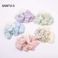 SANFU 少女心多色大肠发圈 可爱元气时尚气质发饰 817810
