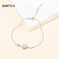 SANFU 初雪降临旋转手链单条 气质时尚装饰首饰配饰链条851196