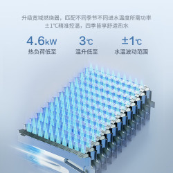 林内 家用燃气壁挂炉 采暖热水两用 恒温智能远控 采暖热水器 暖域G56系列 二级能效