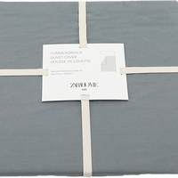 zara home 高级感纯色纯棉简约床上用品宿舍居家用床被套