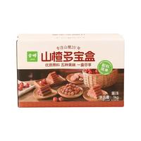 金晔益生元大果粒山楂条7种水果添加3口味儿童零食营养家庭装