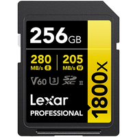 Lexar/雷克沙 高速 SD卡 256GB