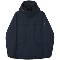 诺帝卡(NAUTICA)男装25秋冬防轻泼水三合一厚外套夹克男JO5307 藏青4NV M