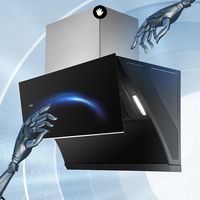 华帝家用抽排油烟机挥手智控飓风大吸力无惧猛火爆炒XL402