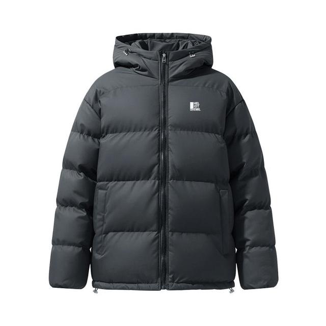 HELIOT EMIL™ HELIOT EMIL 冬季男式棉衣连帽保暖棉服舒适休闲防风抗寒外套男
