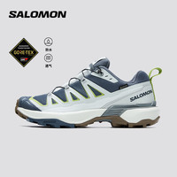 萨洛蒙（Salomon）男款 户外运动防水透气舒适稳定登山徒步鞋 X ULTRA 360 EDGE GTX 湍流蓝 478716 42.5 (UK8.5丨 42 2/ 3)