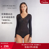 Intimissimi 意舒漫 女士时尚V领蕾丝花边连体衣 BOD28V