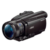 索尼Sony/ FDR-AX700 4K高清摄像机 AX100E 升级款 AX700后封便携直播 港货 索尼