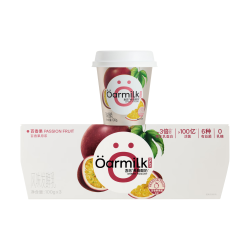 Oarmilk 百香果希腊酸奶儿童早餐低温酸奶100g*3杯
