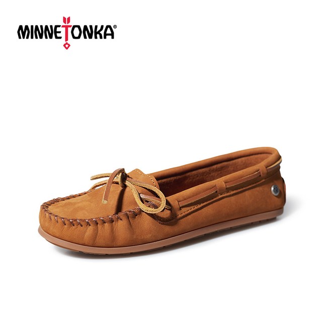 MINNETONKA 女合作款星星图案豆豆鞋 467L-TPE