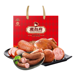 道台府 哈尔滨红肠东方礼盒 2000g